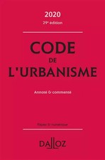 Code urbanisme annoté d'occasion Code urbanisme annoté d'occasion  France