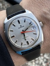 EDOX Cushion 35mm | Minty Condition | Automatic AS 2063 | Vintage Funky 70's comprar usado  Enviando para Brazil