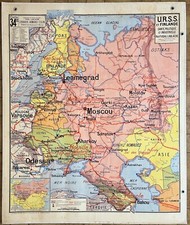 Ancienne carte scolaire d'occasion  Lyon VII