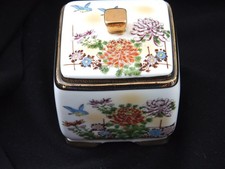 Deckeldose porzellan blumenmal gebraucht kaufen  München