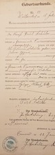 Woltersdorf cunow geburtsurkun gebraucht kaufen  Vallendar