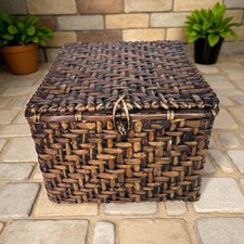 Vintage woven storage for sale  El Segundo