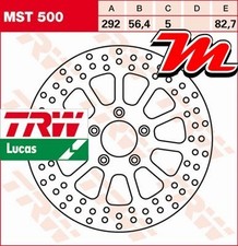 Disque frein trw d'occasion  Behren-lès-Forbach