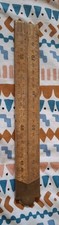 Vintage wooden ruler for sale  LEEK