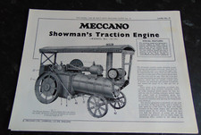 Meccano model leaflet for sale  NORWICH