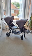 Double pram abc for sale  WREXHAM