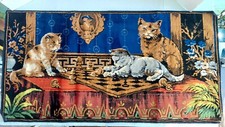 Vintage cat tapestry for sale  San Martin