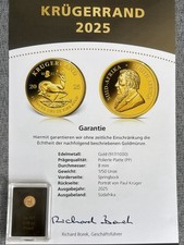 Goldmünze krügerrand unze gebraucht kaufen  Oberstaufen