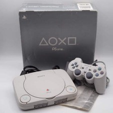 Sistema de console PS One SCPH-100 in a box NTSC-J testado Sony Playstation branco comprar usado  Enviando para Brazil