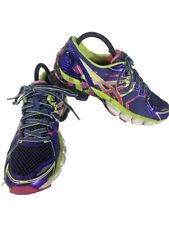 Tênis de corrida Asics Gel-Sendai 2 feminino tamanho 9.5 roxo rosa água T4A6N, usado comprar usado  Enviando para Brazil