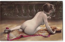 Rppc nude woman for sale  Foresthill
