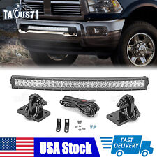 Barra de luz LED curva 180W para-choque 32" para Ram 2500/3500/4500 + gancho de reboque + fiação, usado comprar usado  Enviando para Brazil
