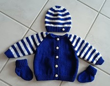 Babystrickjacke set jungen gebraucht kaufen  St. Leon-Rot
