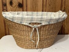 Natural wicker laundry for sale  Smartsville