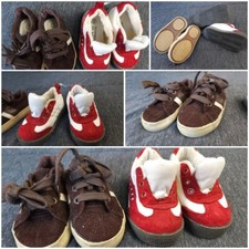 Lot infant shoes for sale  Bath