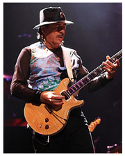FOTOGRAFIA DE CARLOS SANTANA 8"X10" comprar usado  Enviando para Brazil