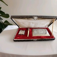 Coffret fumeur argent d'occasion  Saumur