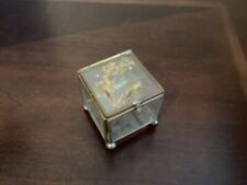 Glass hinged trinket for sale  Paso Robles