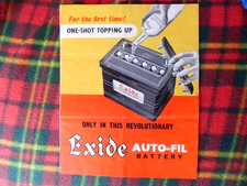 Exide auto fil for sale  DUNSTABLE