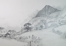 Original pencil drawing for sale  WIRRAL