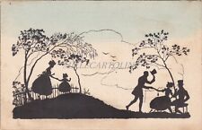 Silhouette illustrazione usato  Roma
