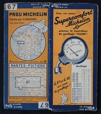 Carte 1934 michelin d'occasion  Nantes-