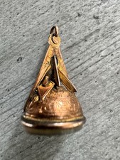 Masonic antique hallmarked for sale  STRATHAVEN