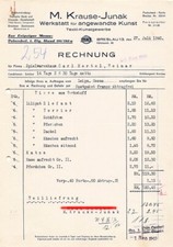 Alte rechnung quittung gebraucht kaufen  Pirna, Dohma, Struppen