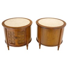 Pair round drum for sale  USA
