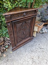 Antique carved oak for sale  STAMFORD
