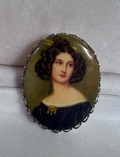 Vintage painted portrait for sale  Dearborn Heights
