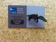 Rspb pin badge. for sale  TELFORD