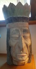 Indianer skulptur holzfigur gebraucht kaufen  Bad Kissingen