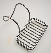 Suporte de sabonete de fio de metal vintage prato ferro fundido garra pé banheira 6" comprar usado  Enviando para Brazil