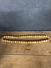 Vintage wooden necklace for sale  STAFFORD