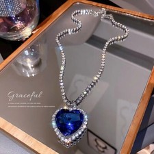 Titanic necklace heart for sale  WALSALL