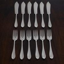Fischbesteck personen teile gebraucht kaufen  München