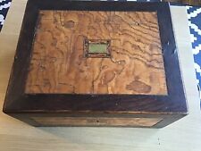 Antique sewing workbox. for sale  WISBECH