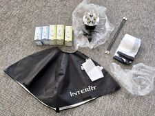NUEVO Kit de iluminación de estudio Interfit Super Cool Lite 5 con 5 bombillas y softboxes segunda mano  Embacar hacia Mexico