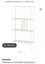 Ikea baggebo metal for sale  LONDON