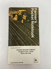 John Deere 1971 Farmers Pocket Notebook 104ª Edição Bridgeport NE Máquina Woznik comprar usado  Enviando para Brazil