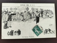Cpa illustrateur scène d'occasion  Verneuil-l'Étang