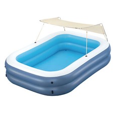 H2OGO! Piscina familiar inflável sombreada Summer Bliss 8 pés 4"x70" (caixa aberta) comprar usado  Enviando para Brazil