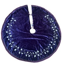 Purple velvet bejeweled for sale  Stroudsburg