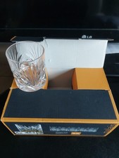 6 lead crystal whisky glasses for sale  DEREHAM