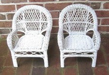White wicker chairs for sale  Germantown