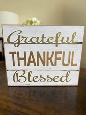 Grateful thankful blessed for sale  Denver