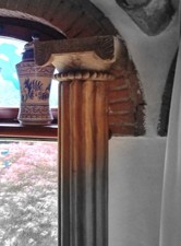 Coppia colonne legno usato Coppia colonne legno usato  Roma