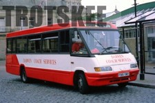 35mm Slide Darwen Coach Services Mercedes Benz 811D Optare F915YWY c1988 Orig comprar usado  Enviando para Brazil