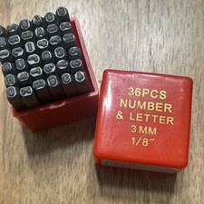 Piece 3mm alphabet for sale  Austin